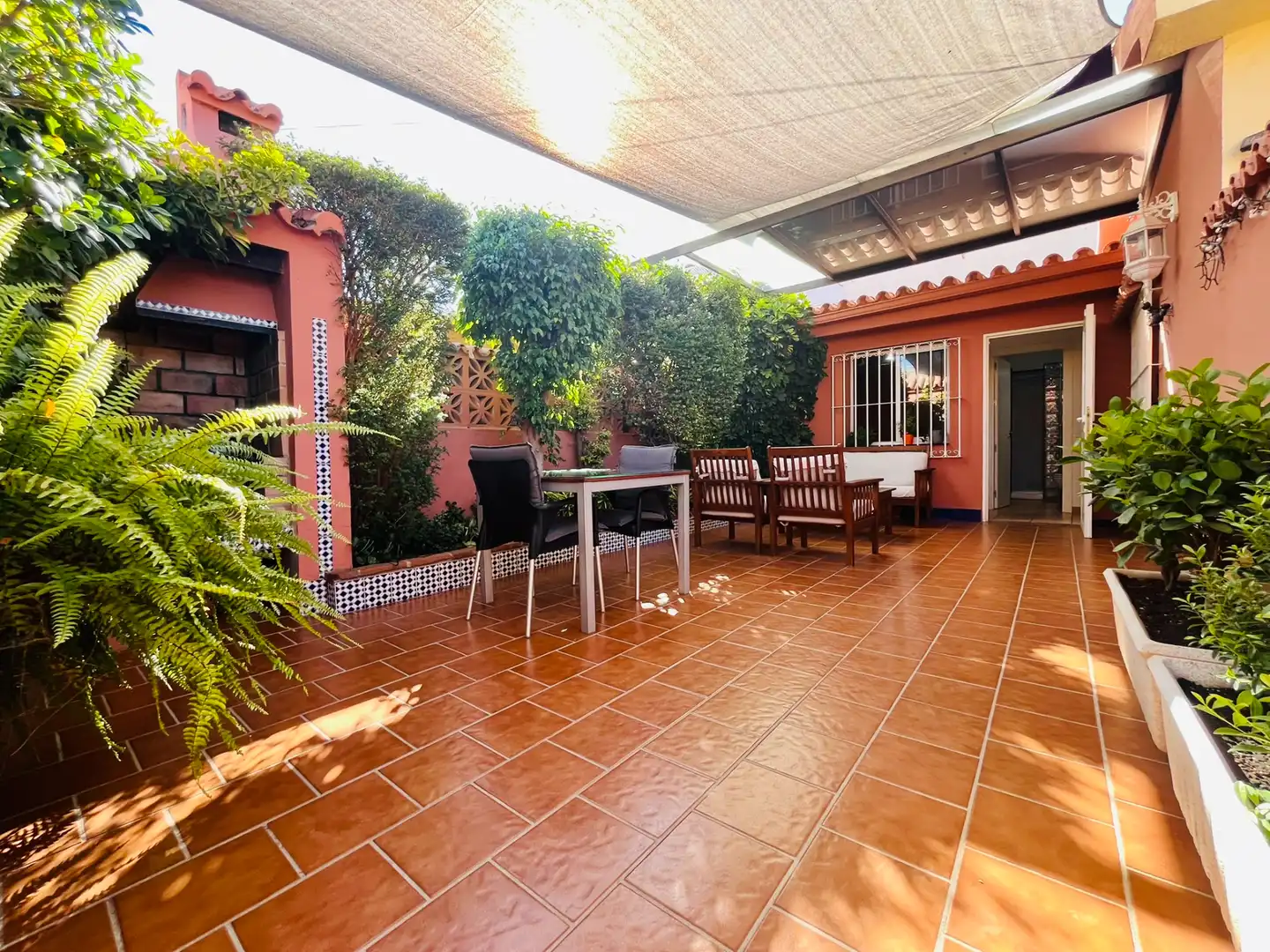 Terraza de Casa o chalet en venta en Fuengirola con Aire acondicionado, Jardín privado y Terraza