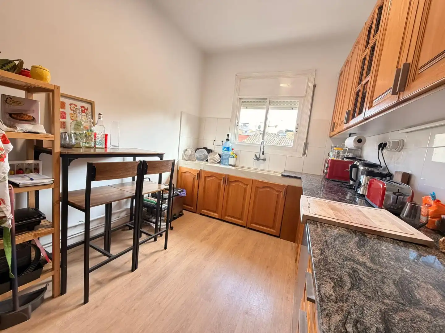 Kitchen of Flat for sale in Granollers  with Air Conditioner, Heating and Parquet flooring