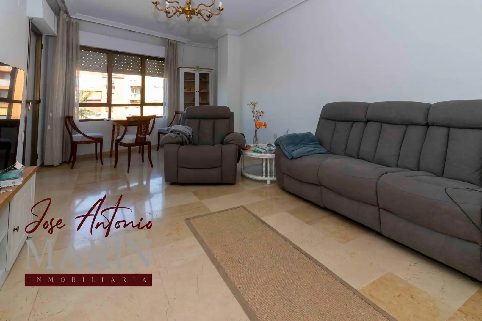 Sala de estar de Piso en venta en Badajoz con Aire acondicionado