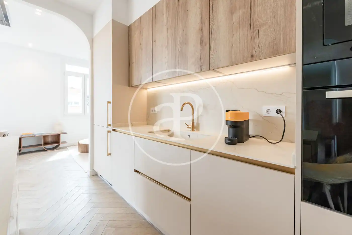 Kitchen of Flat for sale in Madrid  with Air Conditioner, Heating and Terrace