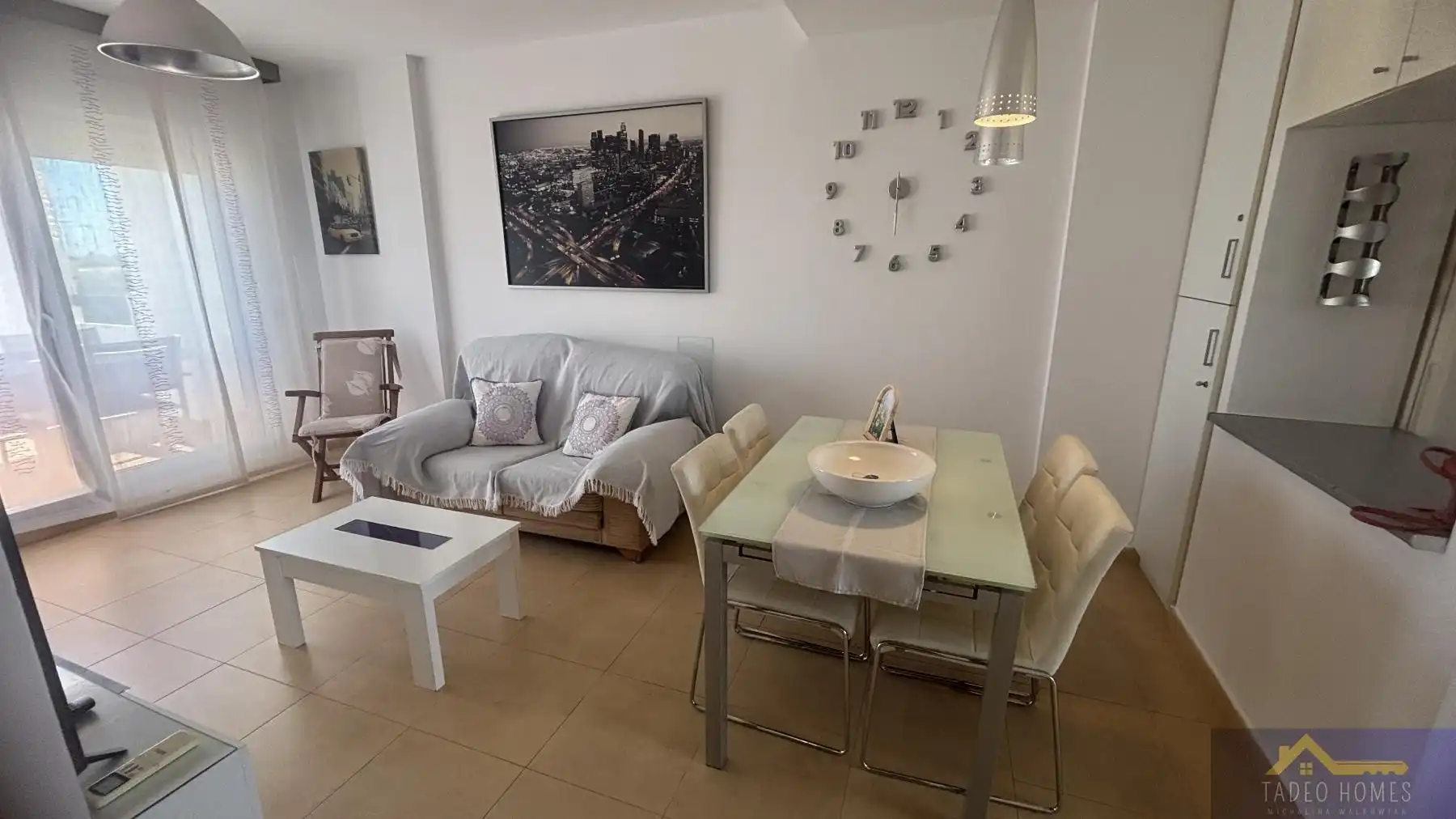 Wohnzimmer von Wohnungen zum Verkauf in Torre-Pacheco mit Klimaanlage, Heizung und Terrasse