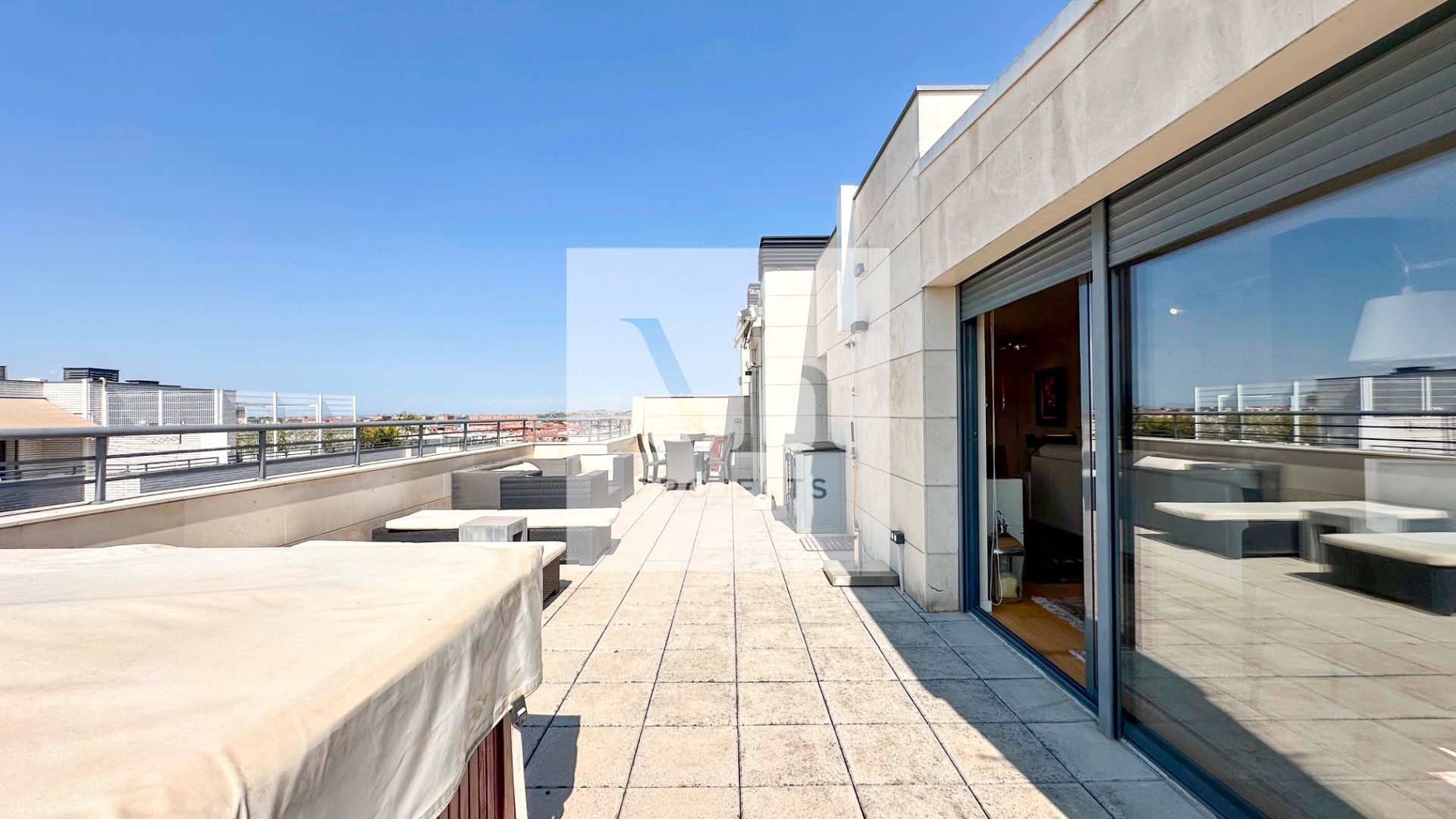 Terrace of Duplex for sale in  Lleida Capital  with Air Conditioner, Heating and Parquet flooring