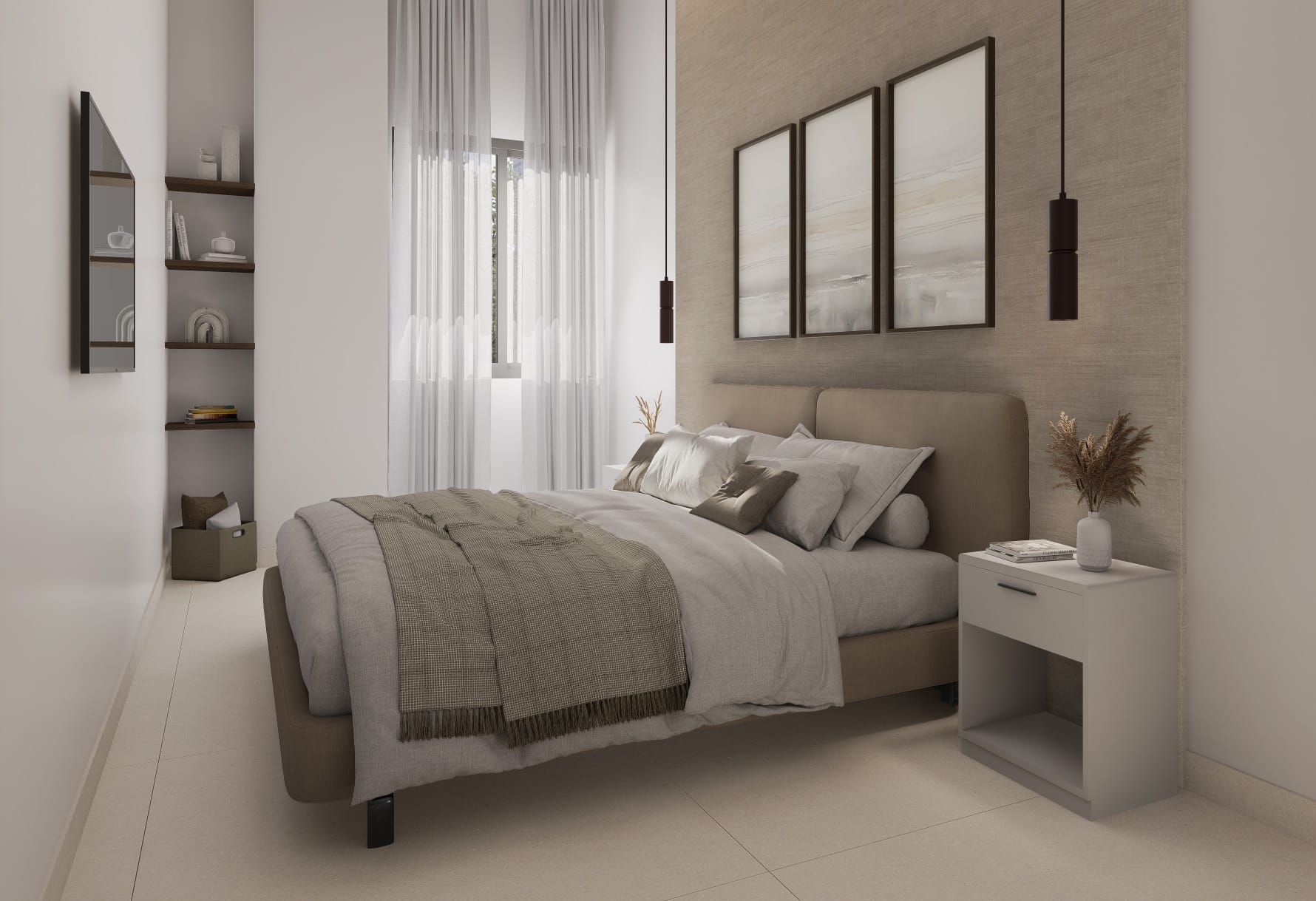 Bedroom of Loft for sale in Málaga Capital