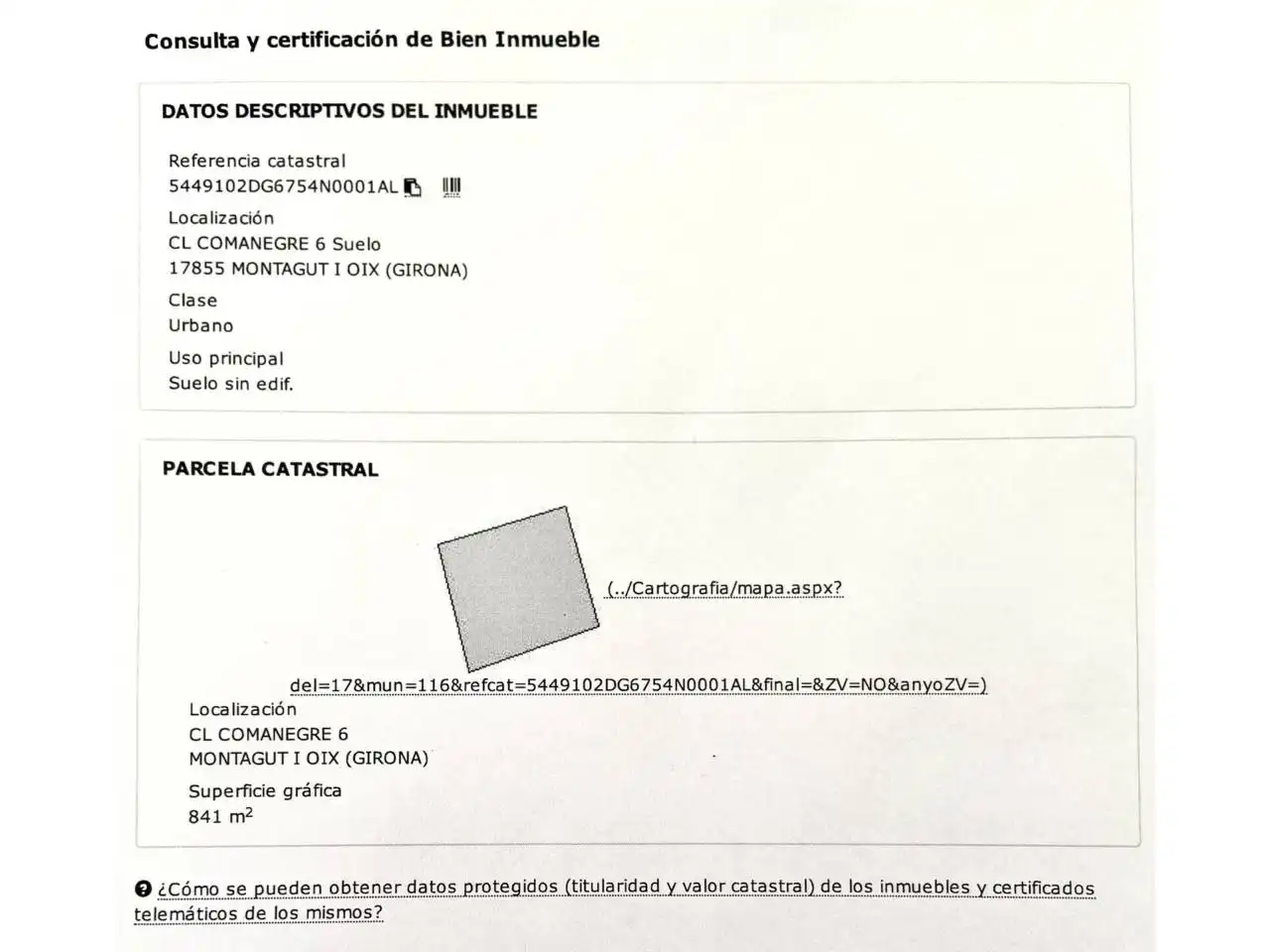 Wohnbaugrundstück zum Verkauf in Calle COMANEGRA 6, imagen 9