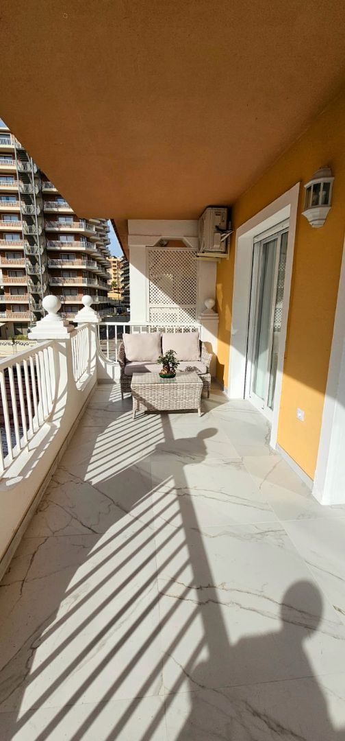 Terraza de Piso de alquiler en Fuengirola con Aire acondicionado, Calefacción y Terraza