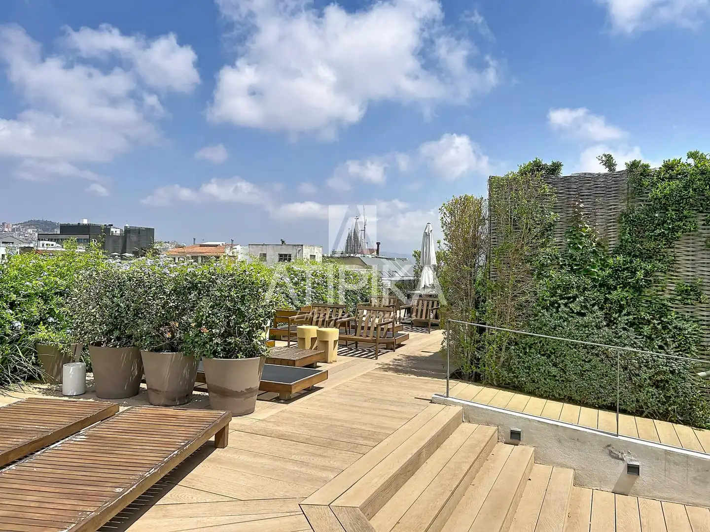 Terrassa de Pis de lloguer en Barcelona amb Aire condicionat, Parquet i Moblat