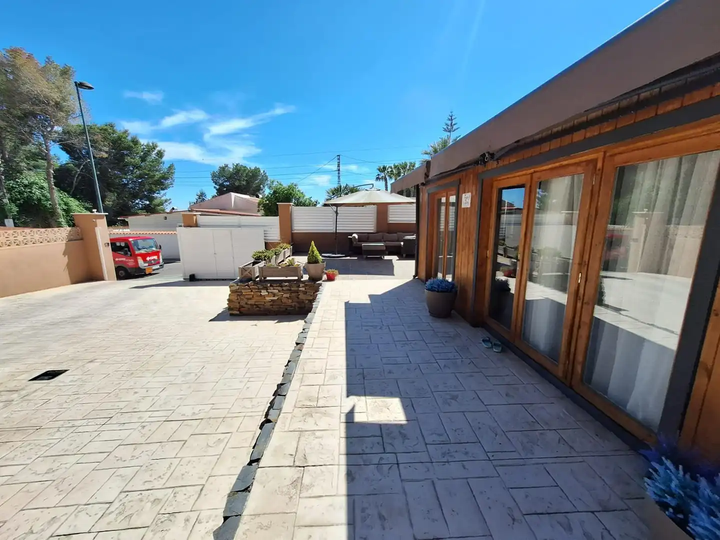 Terrassa de Casa o xalet en venda en Pilar de la Horadada amb Piscina