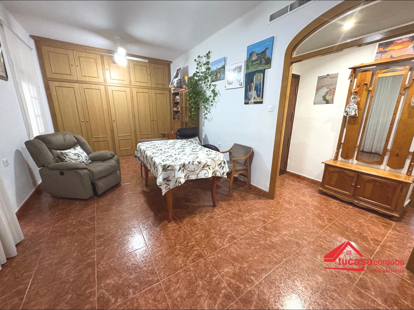 Sala de estar de Piso en venta en  Córdoba Capital con Aire acondicionado, Terraza y Trastero