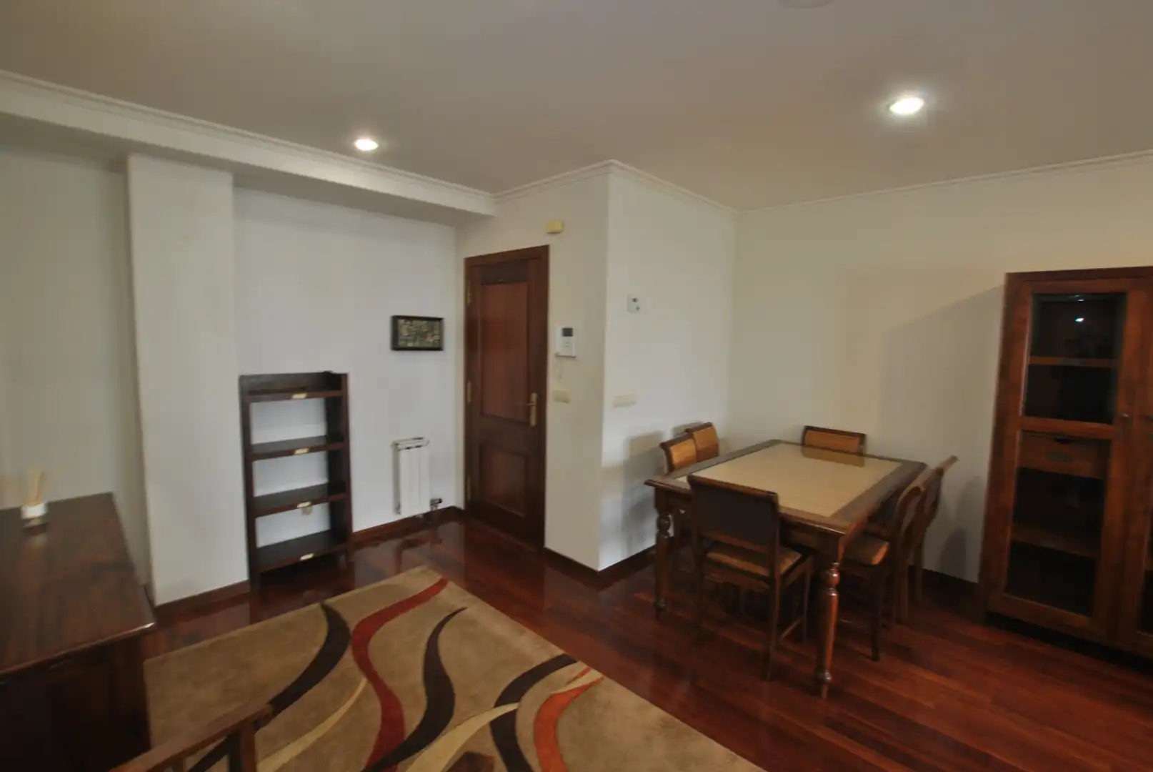 Living room of Flat for sale in Vigo   with Heating, Private garden and Parquet flooring