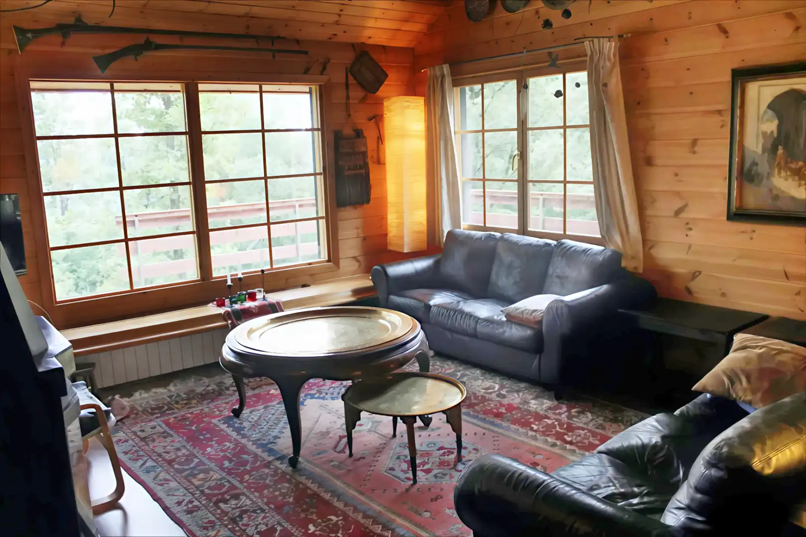 Sala de estar de Finca rústica en venta en Camprodon con Jardín privado y Amueblado