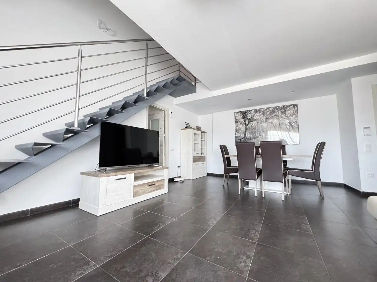 Living room of Flat for sale in Sils