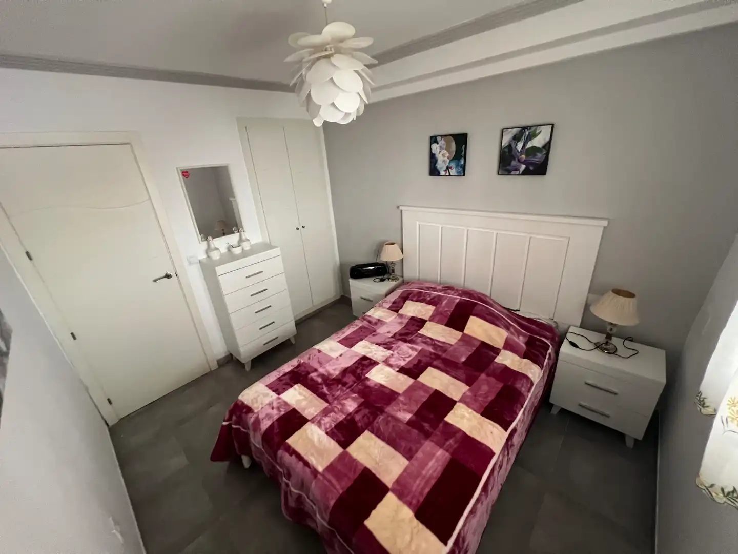 Schlafzimmer von Wohnung zur Miete in Benalmádena mit Terrasse, Möbliert und Ofen
