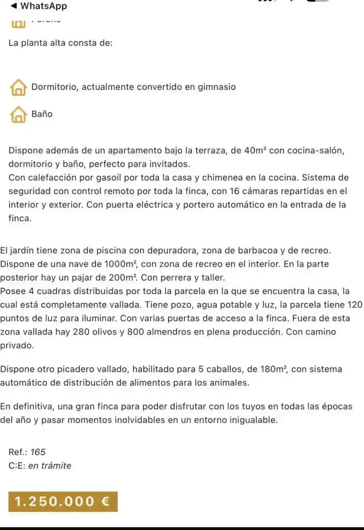 Parking de Casa o chalet en venta en Baza, Granada