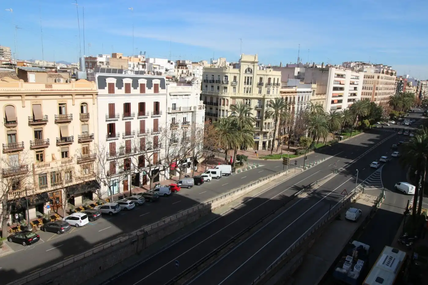 Vista exterior de Pis de lloguer en Valencia amb Aire condicionat, Calefacció i Balcó