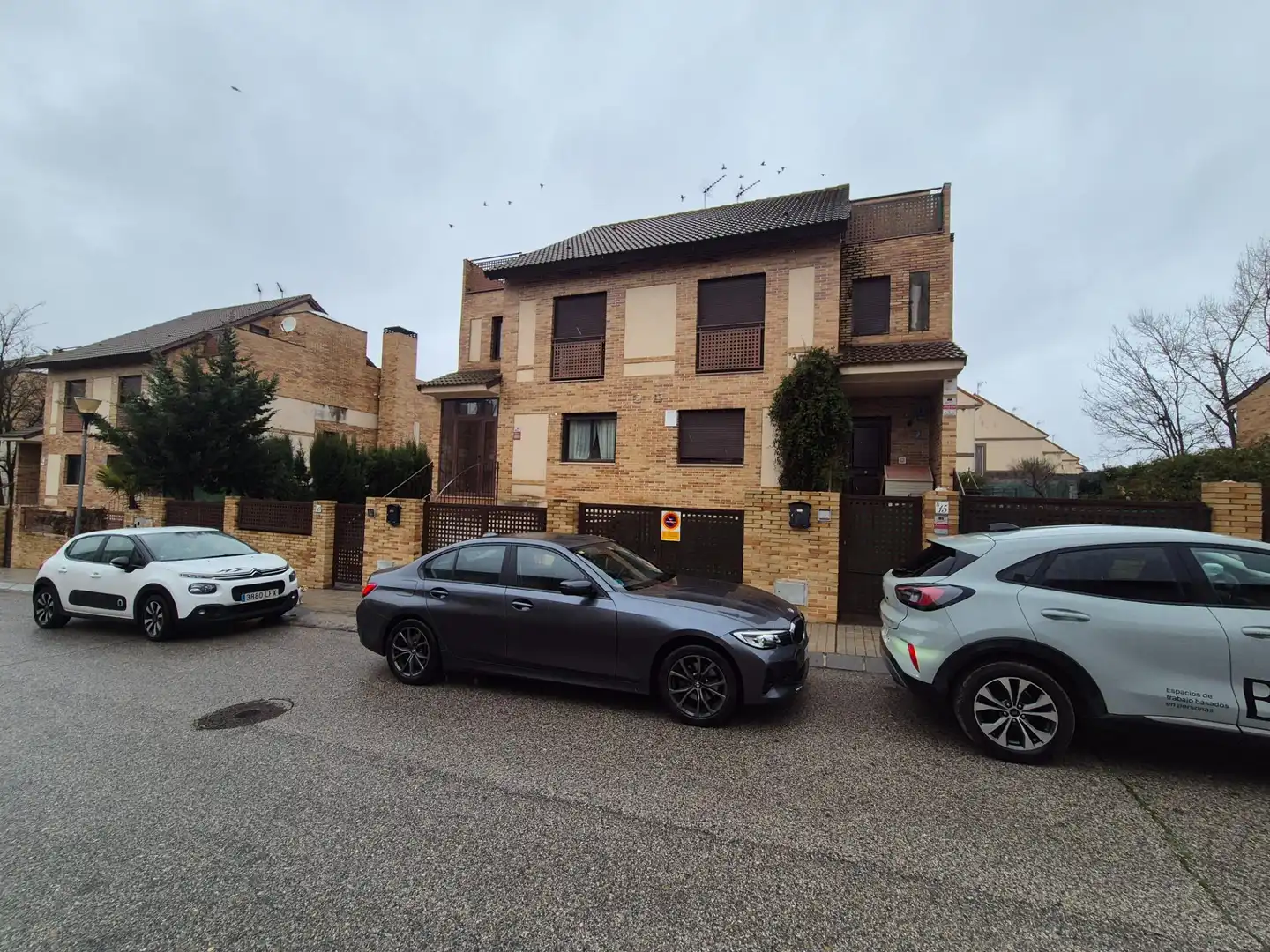 Vista exterior de Casa o xalet en venda en Las Ventas de Retamosa