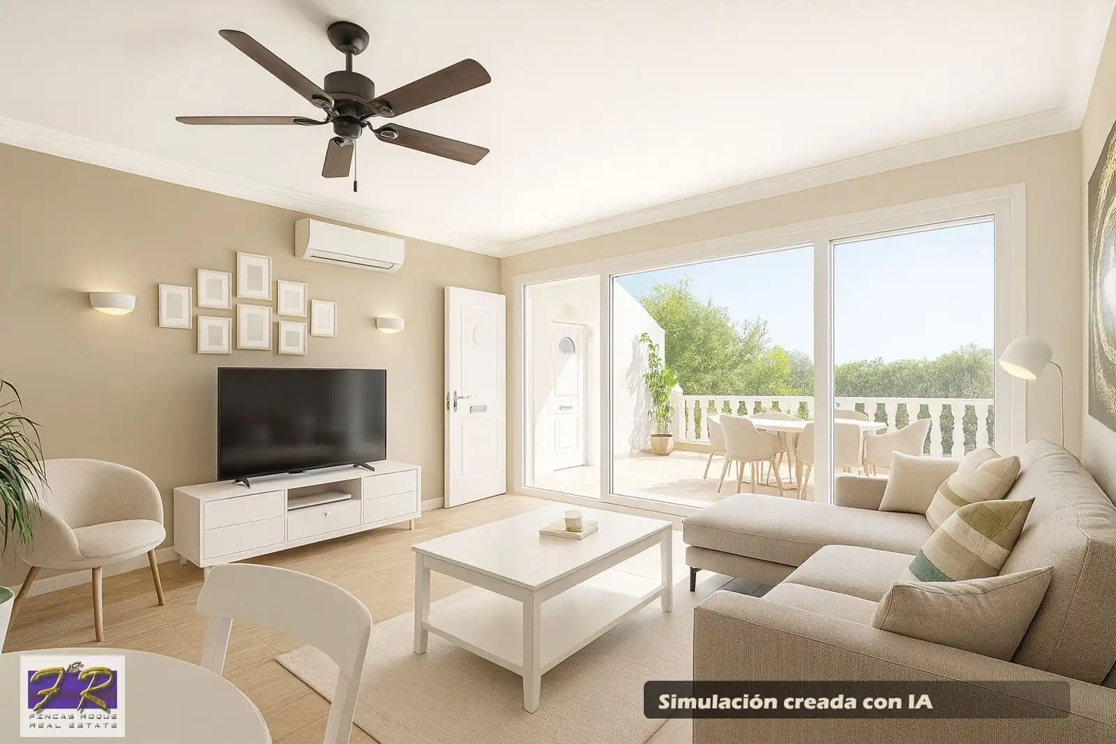 Sala d'estar de Pis en venda en Alcúdia amb Aire condicionat, Terrassa i Traster
