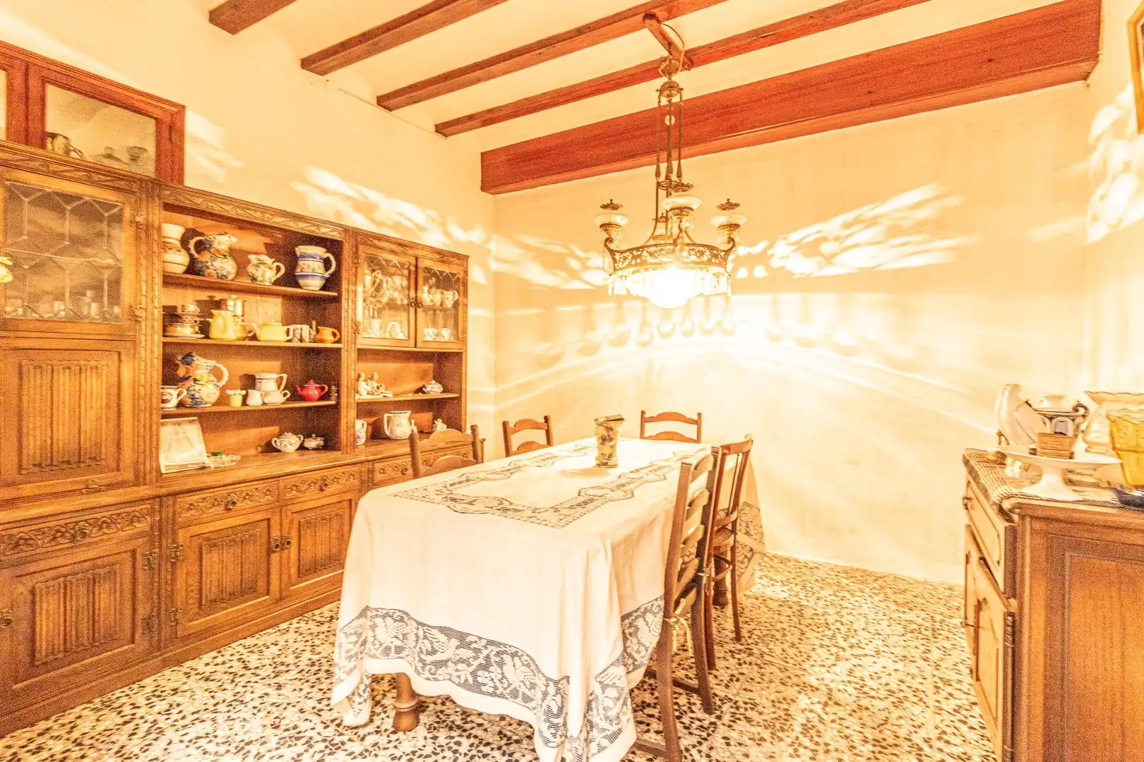 Comedor de Casa o chalet en venta en Manuel con Aire acondicionado, Terraza y Trastero