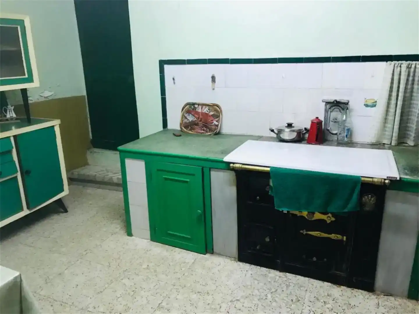 Cocina de Casa o chalet en venta en Lugo con Jardín privado, Amueblado y Horno