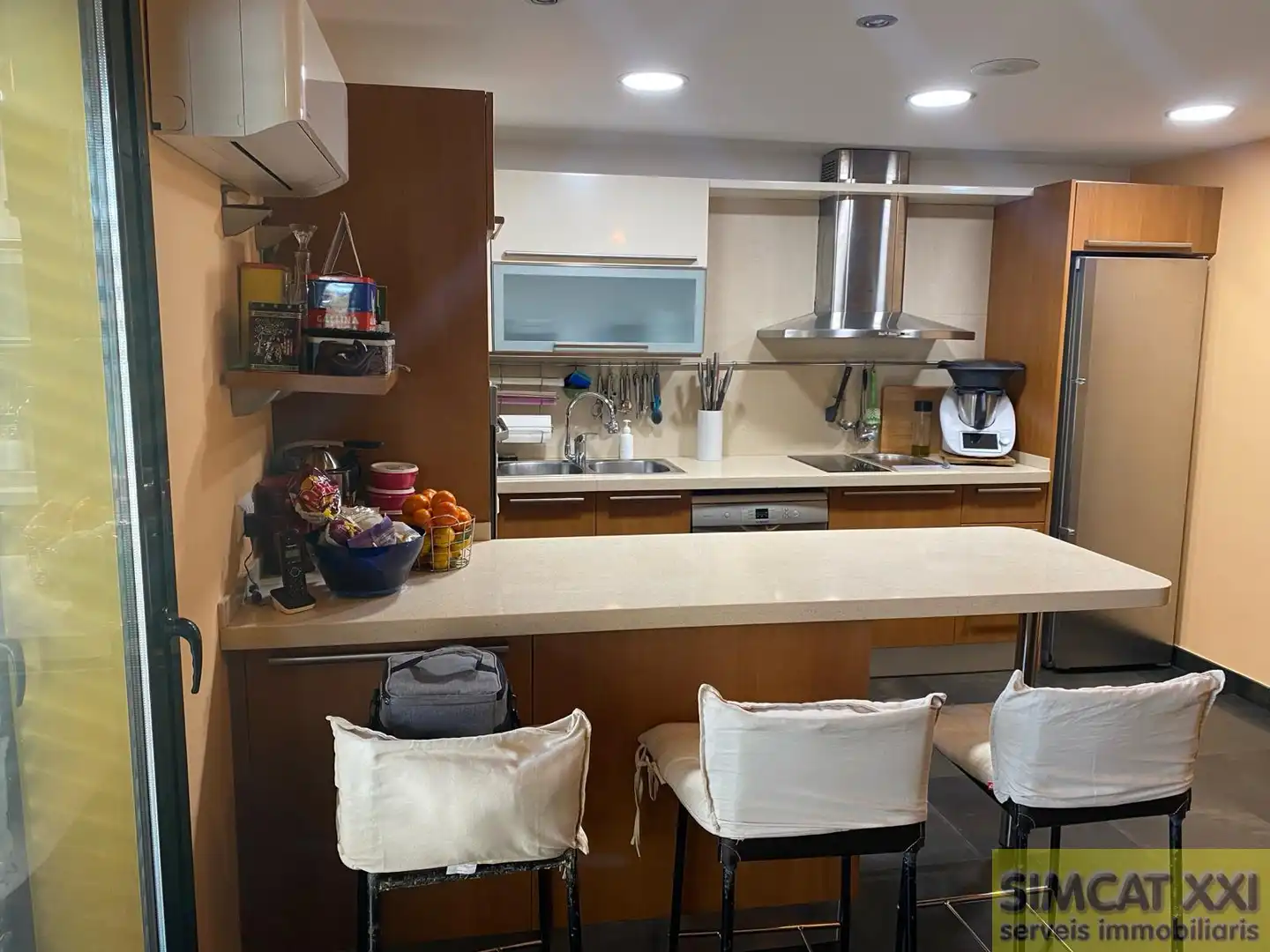 Cocina de Casa adosada en venta en Navata con Aire acondicionado, Calefacción y Parquet