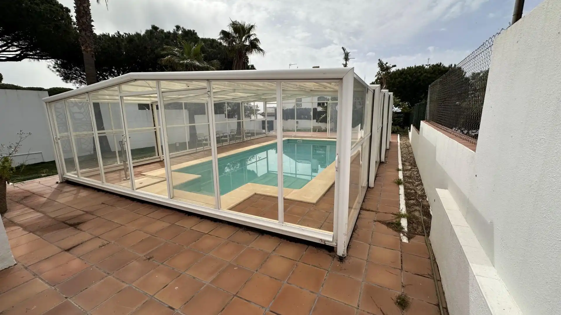 Piscina de Casa adosada en venta en Mazagón, Huelva