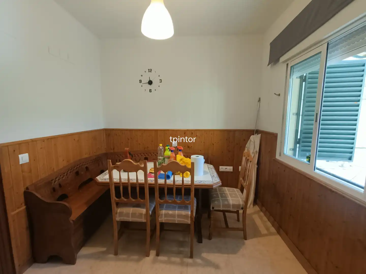 Dining room of Detached homes for rent in Cáceres  with Oven, Washing machine and Microwave