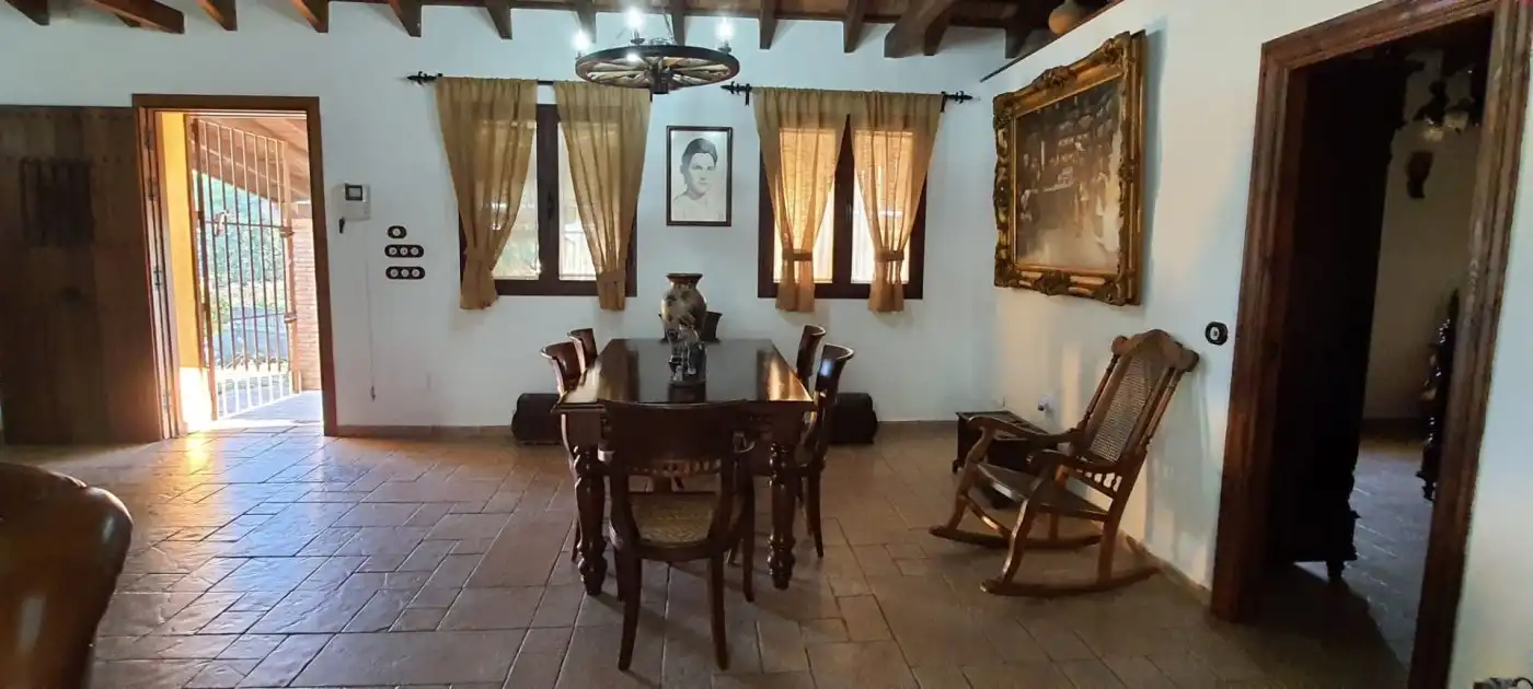 Comedor de Casa o chalet en venta en San Roque con Jardín privado, Terraza y Piscina