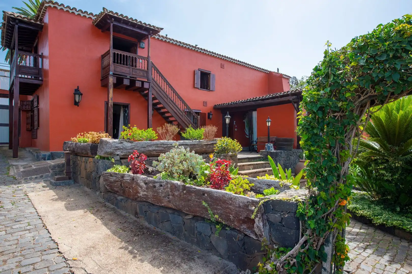 Außenansicht von Haus oder Chalet zum Verkauf in Tacoronte mit Heizung, Privatgarten und Terrasse