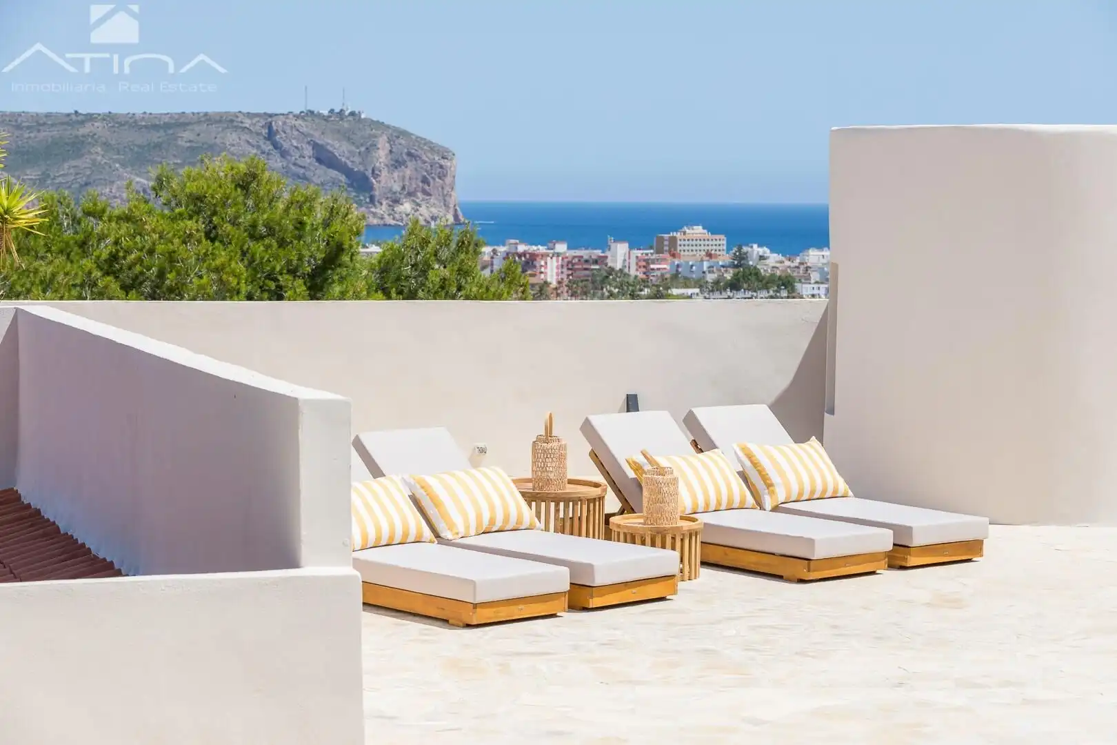 Terraza de Casa o chalet en venta en Jávea / Xàbia con Aire acondicionado, Calefacción y Jardín privado