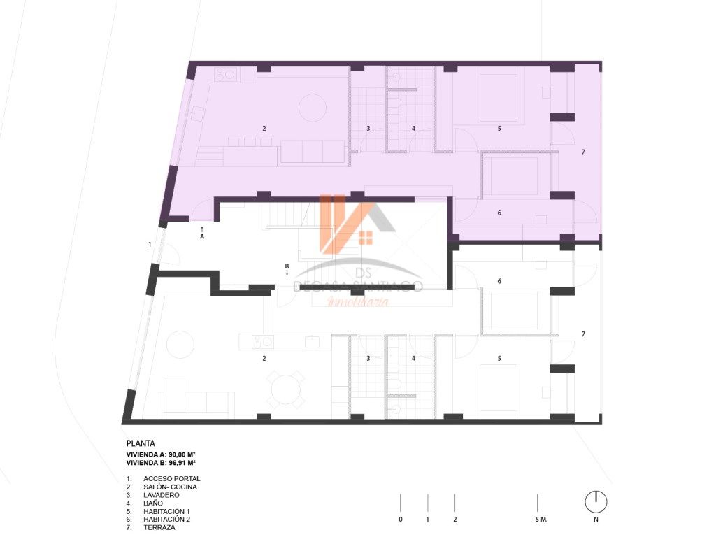 Wohnungen zum Verkauf in Santiago de Compostela  mit Balkon