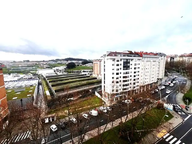 Vista exterior de Piso en venta en A Coruña Capital  con Calefacción, Parquet y Trastero
