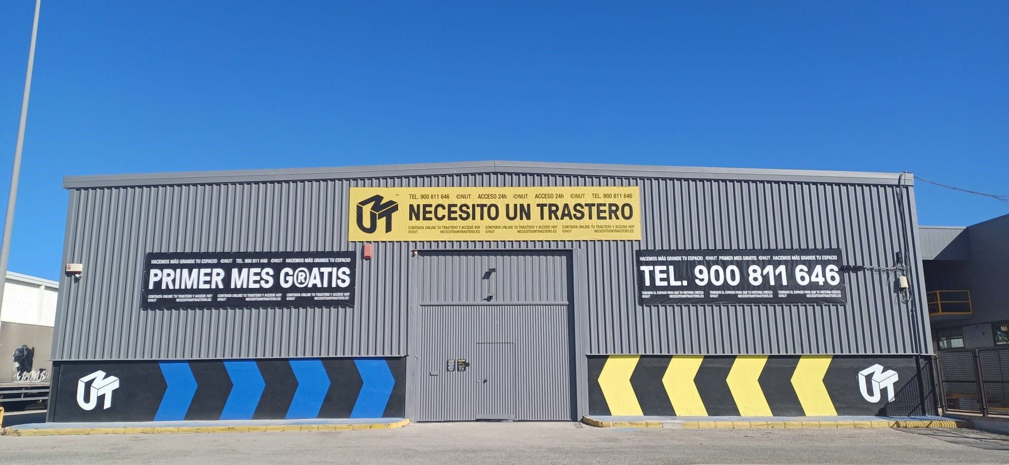 Vista exterior de Traster de lloguer en Puerto Real amb Alarma