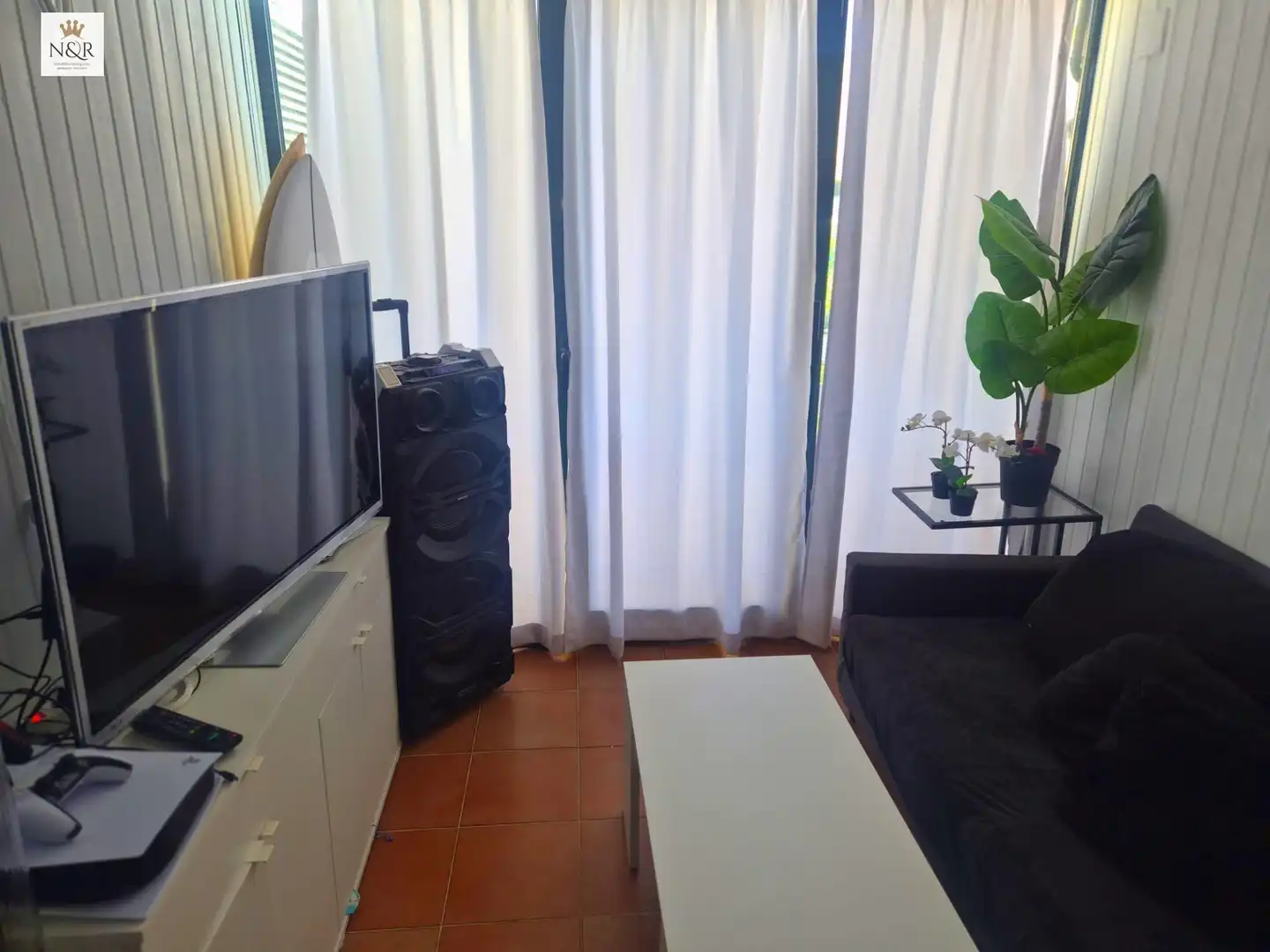 Sala de estar de Casa adosada en venta en Binissalem con Aire acondicionado