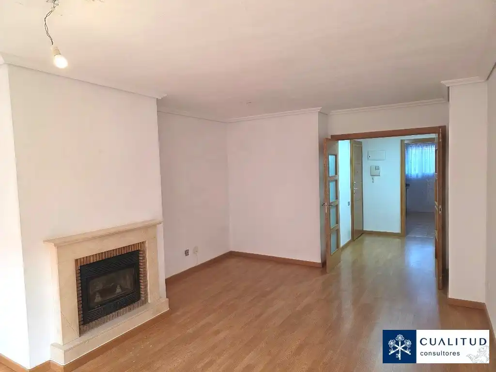 Sala de estar de Piso en venta en Vila-real con Aire acondicionado, Parquet y Terraza