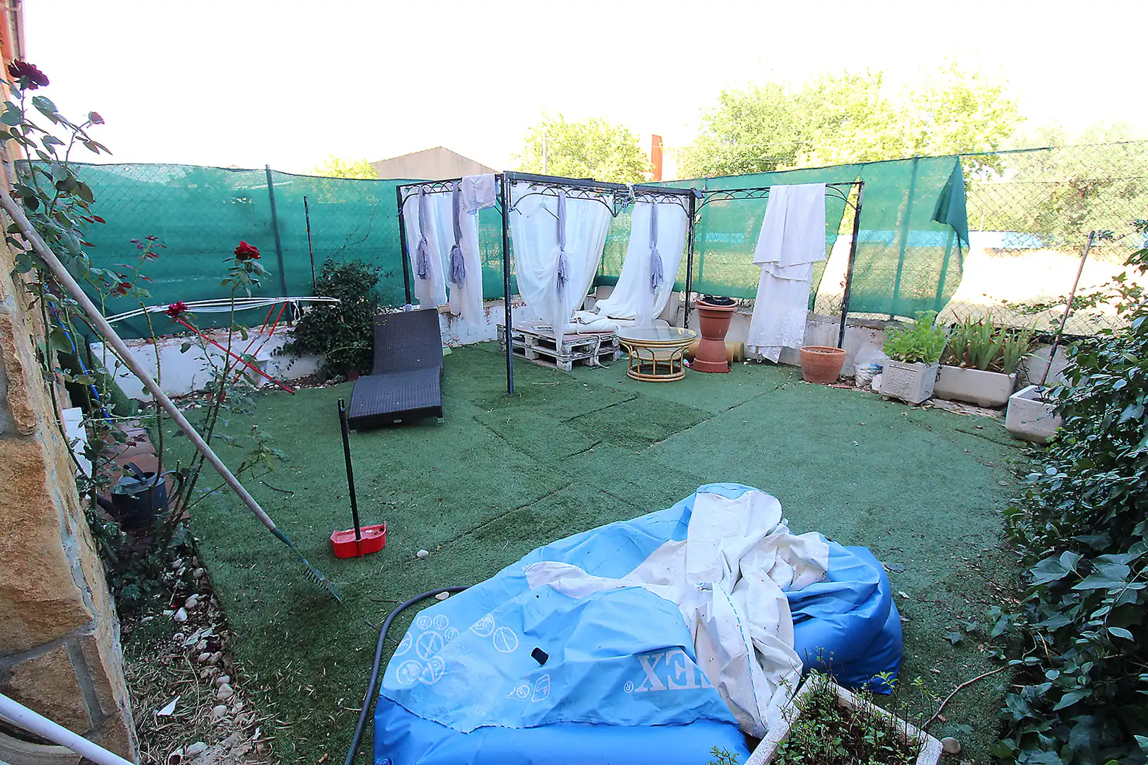 Garden of Houses for sale in Uceda  with Air Conditioner, Heating and Private garden