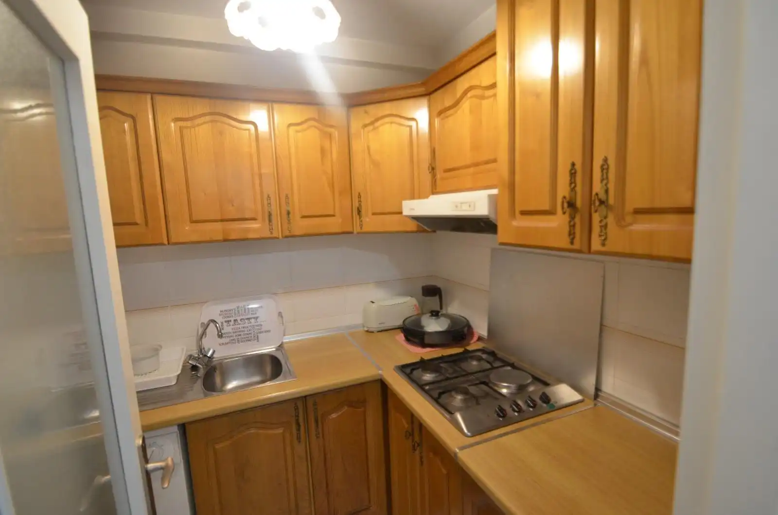 Cocina de Apartamento en venta en Finestrat con Terraza y Amueblado