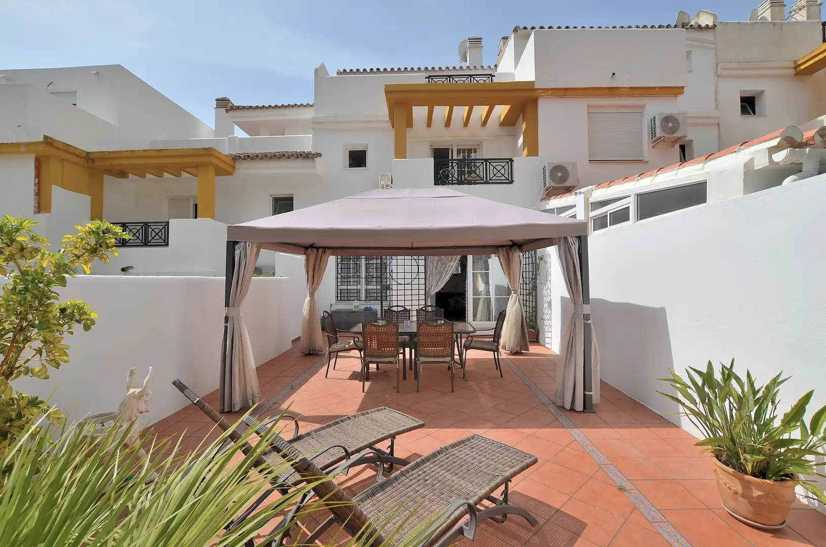 Terrassa de Casa adosada en venda en Benalmádena amb Aire condicionat, Terrassa i Forn