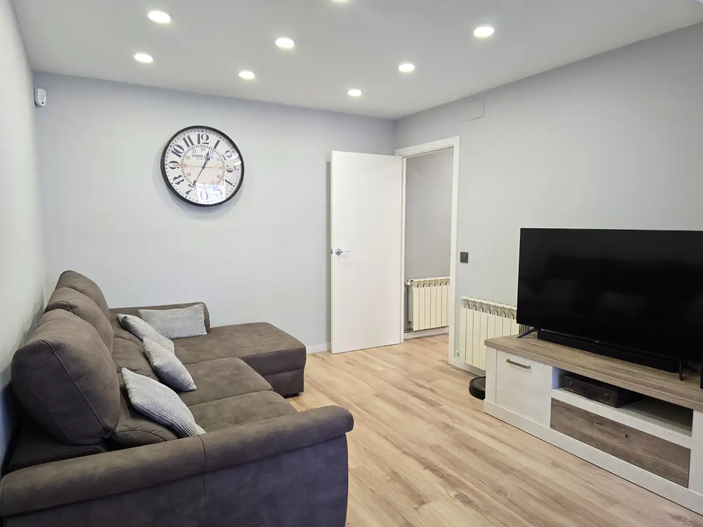Sala de estar de Piso en venta en Sabadell con Calefacción, Parquet y Terraza