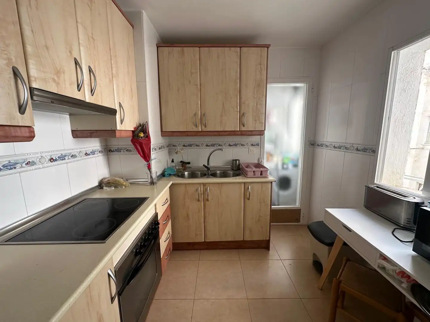 Küche von Wohnung zur Miete in Granada mit Klimaanlage