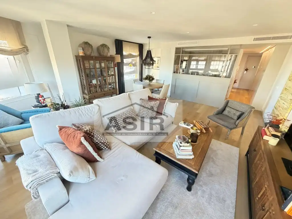 Sala de estar de Piso de alquiler en Alzira con Aire acondicionado