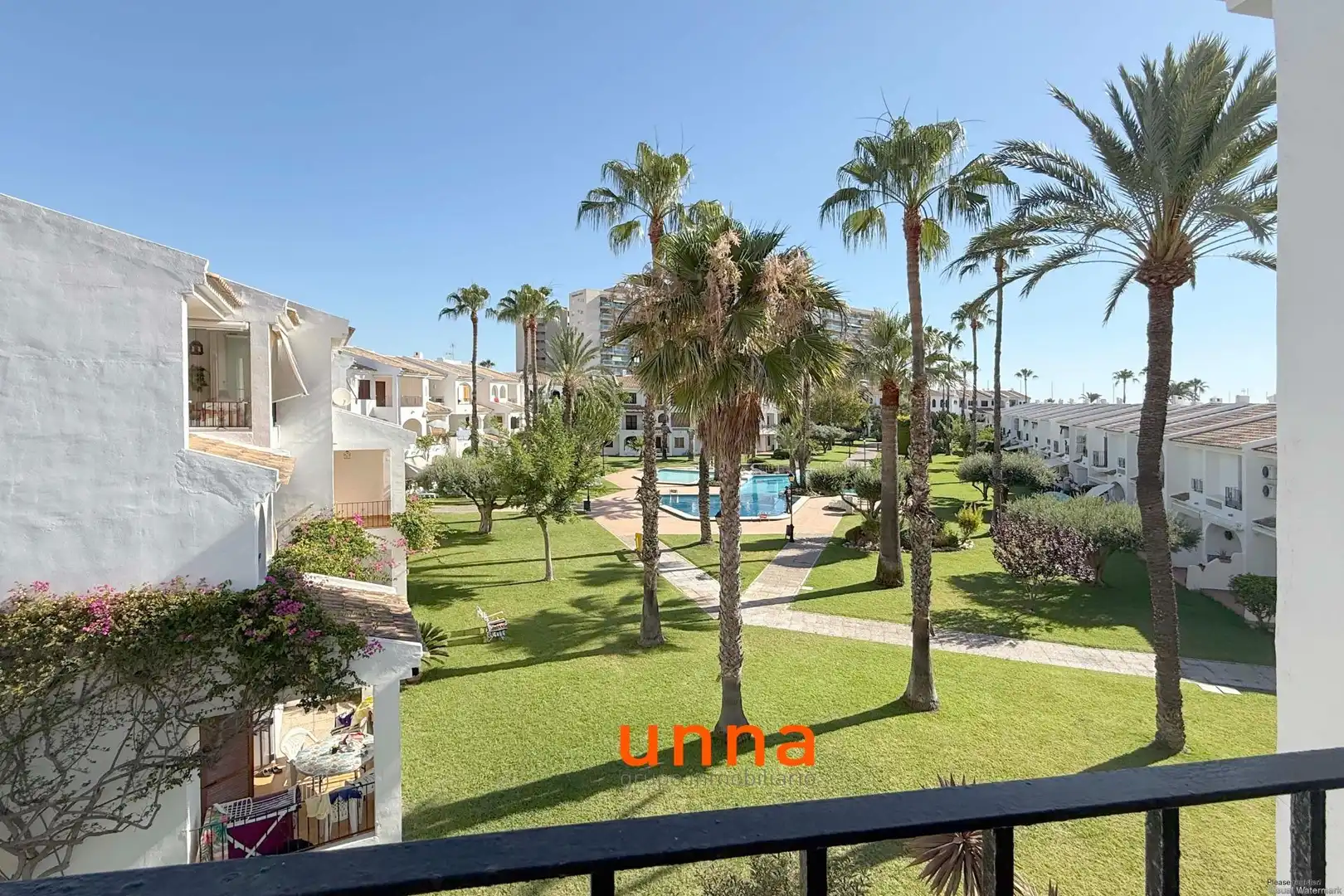 Außenansicht von Wohnung zum Verkauf in La Manga del Mar Menor mit Terrasse, Möbliert und Gemeinschaftspool