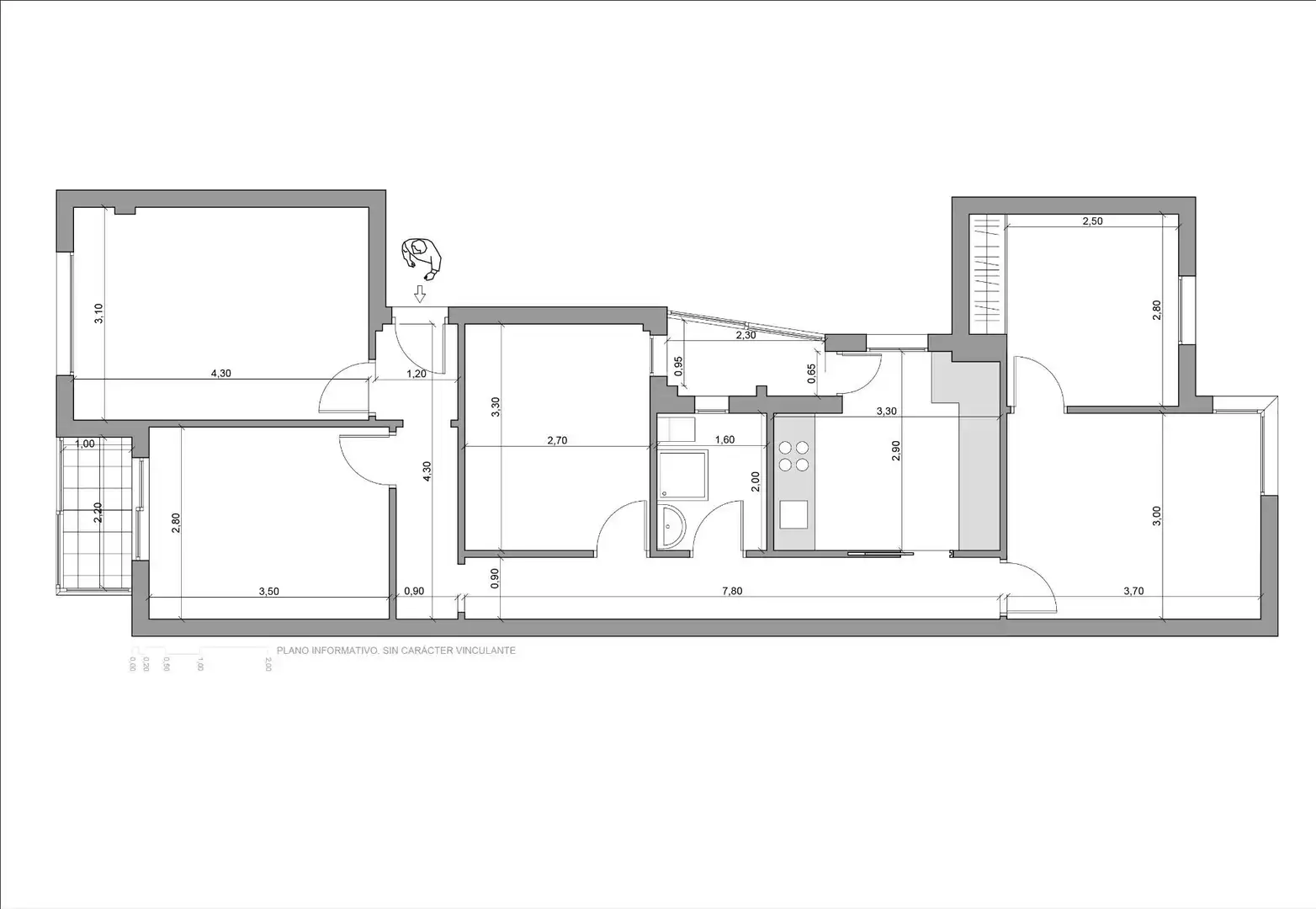 Piso en venta en Cartagena con Aire acondicionado, Amueblado y Balcón