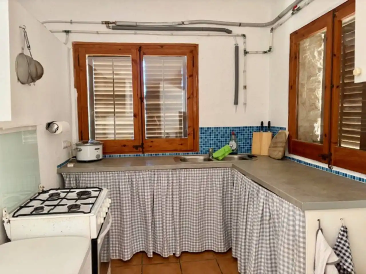 Cocina de Casa o chalet en venta en L'Ametlla de Mar  con Calefacción, Jardín privado y Terraza