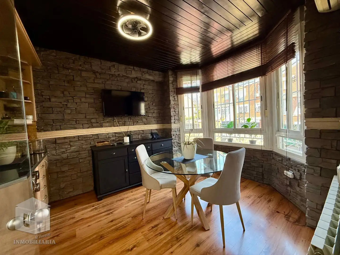 Dining room of Detached homes for sale in Arroyomolinos (Madrid)  with Air Conditioner, Heating and Private garden