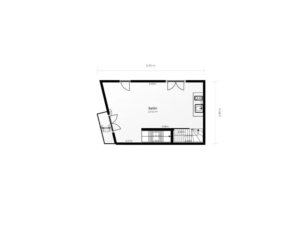 Casa amb terrassa en venda a Calle San Vicente, imagen 31