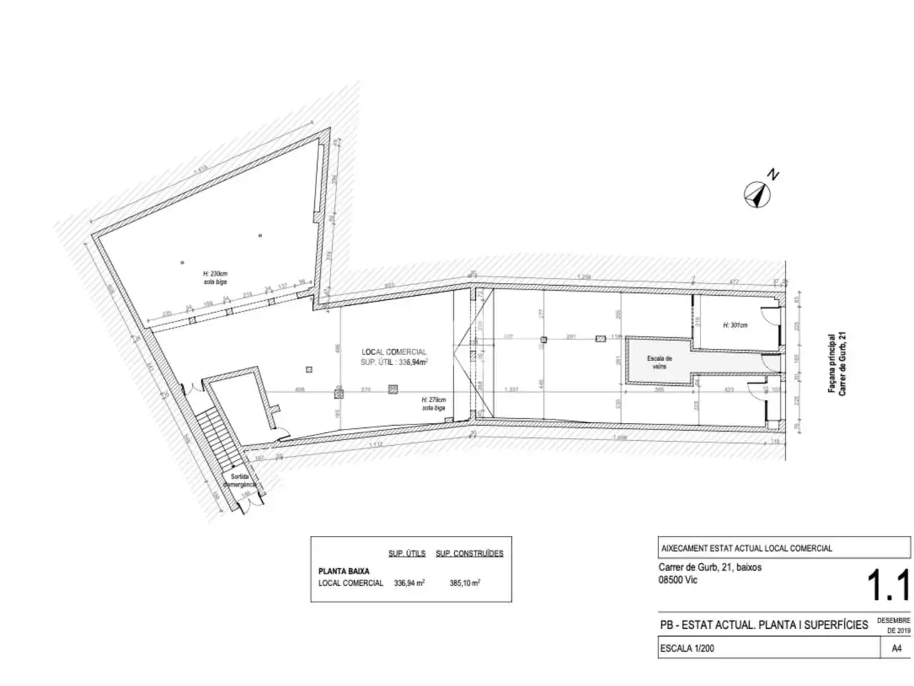 Locale commerciale in affitto a Calle Gurb 21, imagen 14