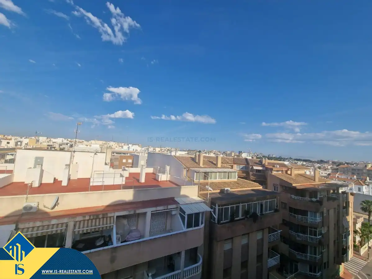 Vista exterior de Estudio en venta en Torrevieja con Aire acondicionado, Calefacción y Terraza