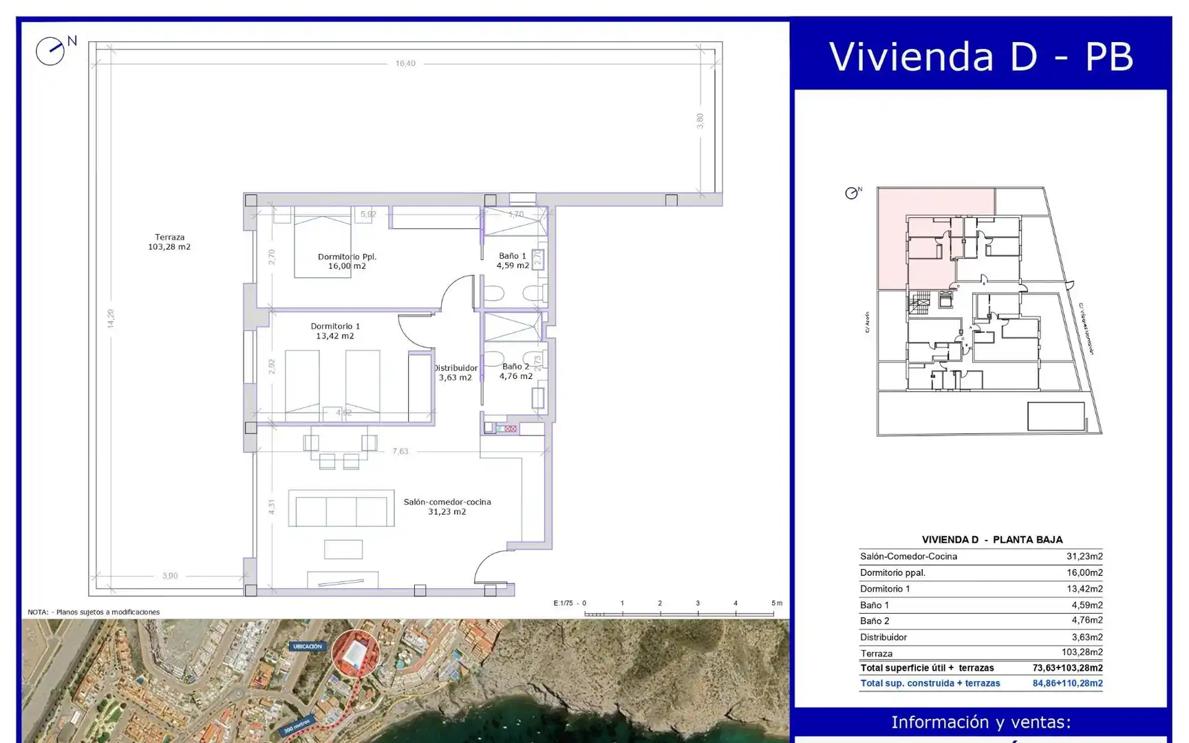 Apartament en venda a El Hornillo