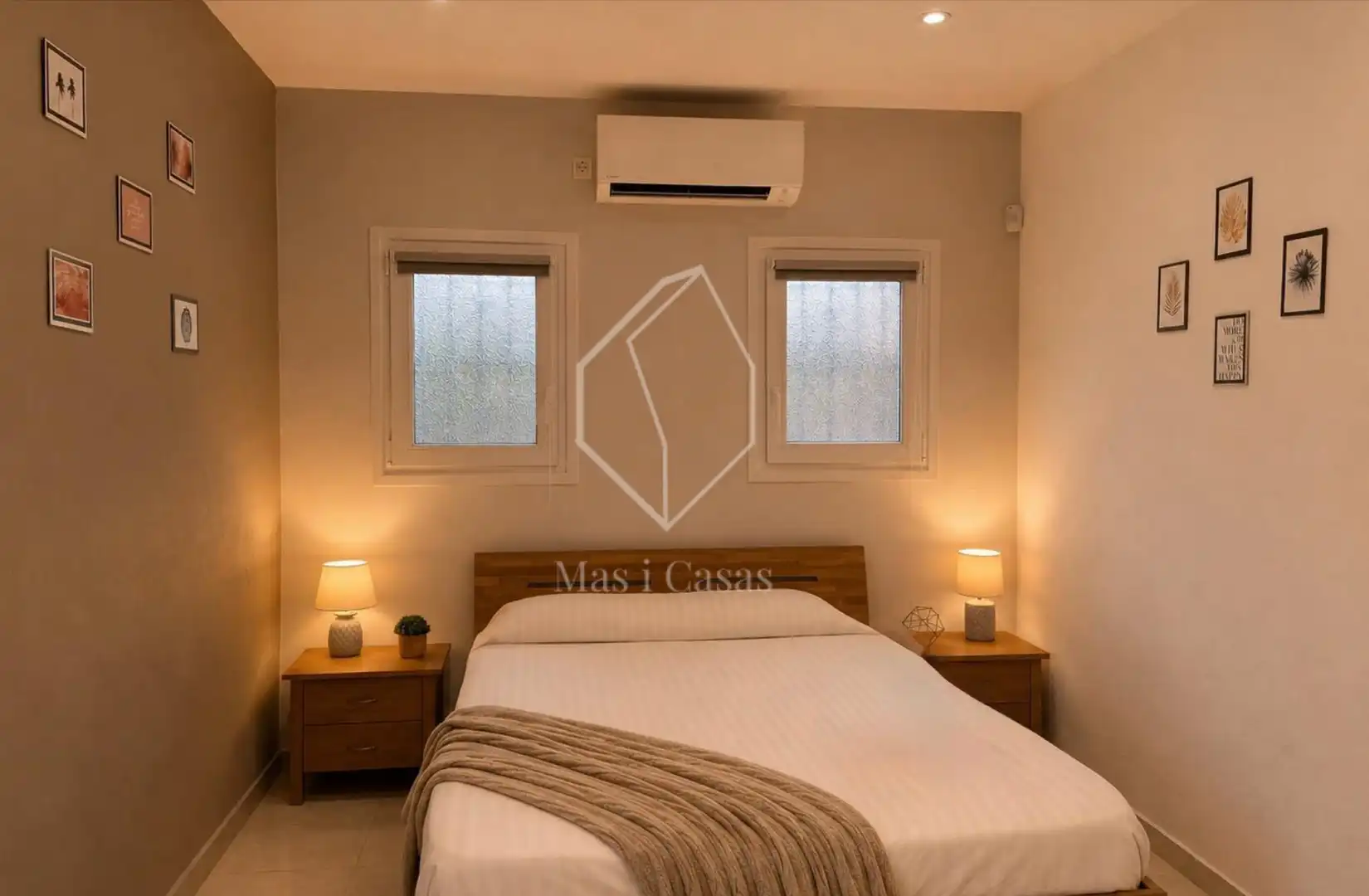 Schlafzimmer von Haus oder Chalet zum Verkauf in L'Escala mit Klimaanlage, Privatgarten und Terrasse
