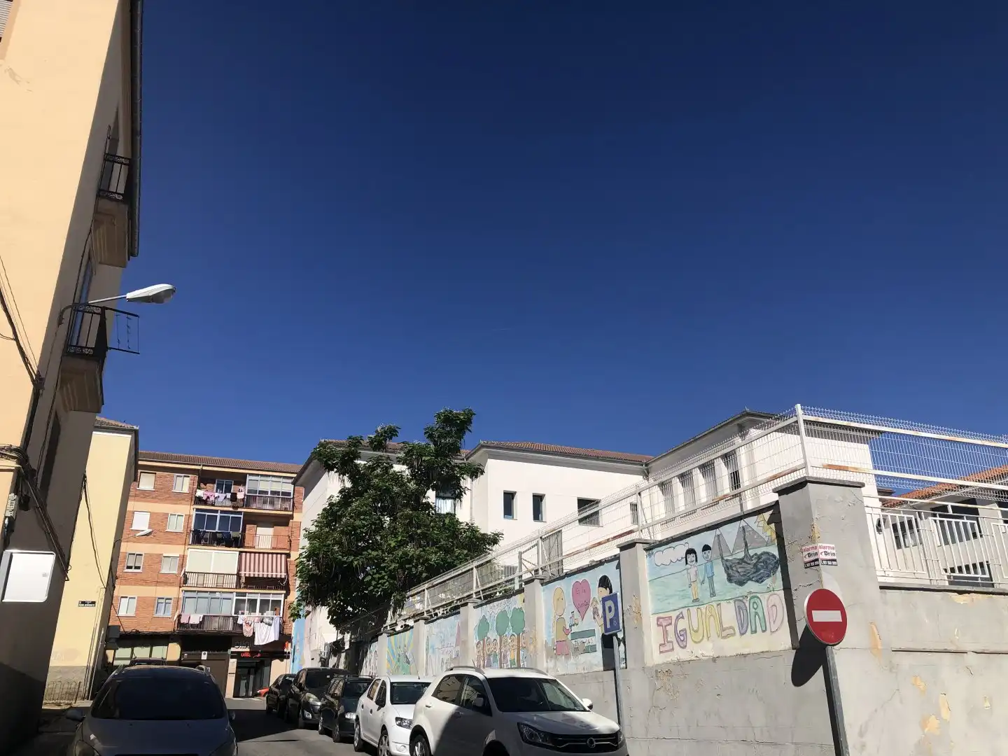 Vista exterior de Piso en venta en Segovia con Calefacción y Trastero