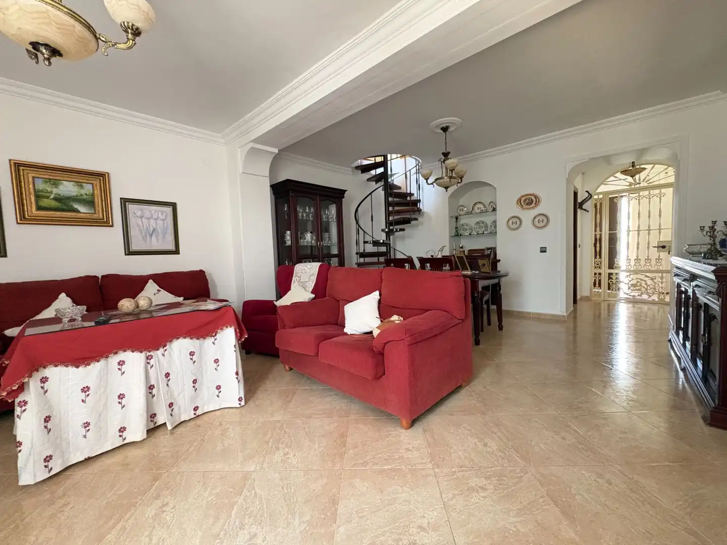 Sala d'estar de Casa o xalet en venda en Aljaraque